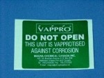 VAPPRO Security Label